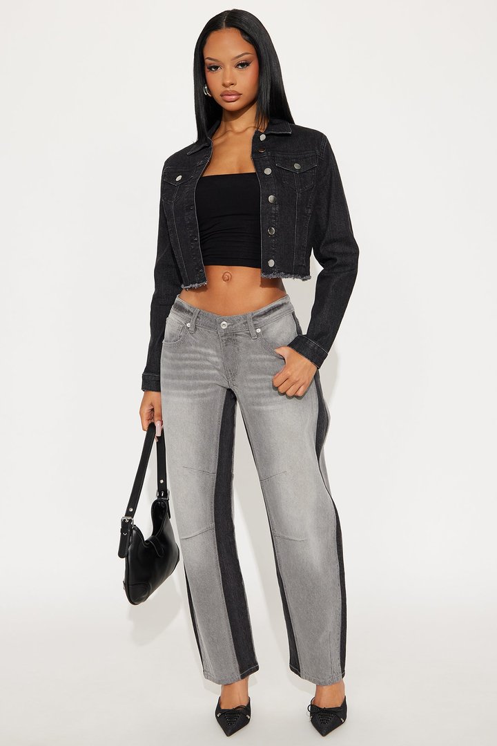 Not Your Father's Denim Jacket - Black Wash