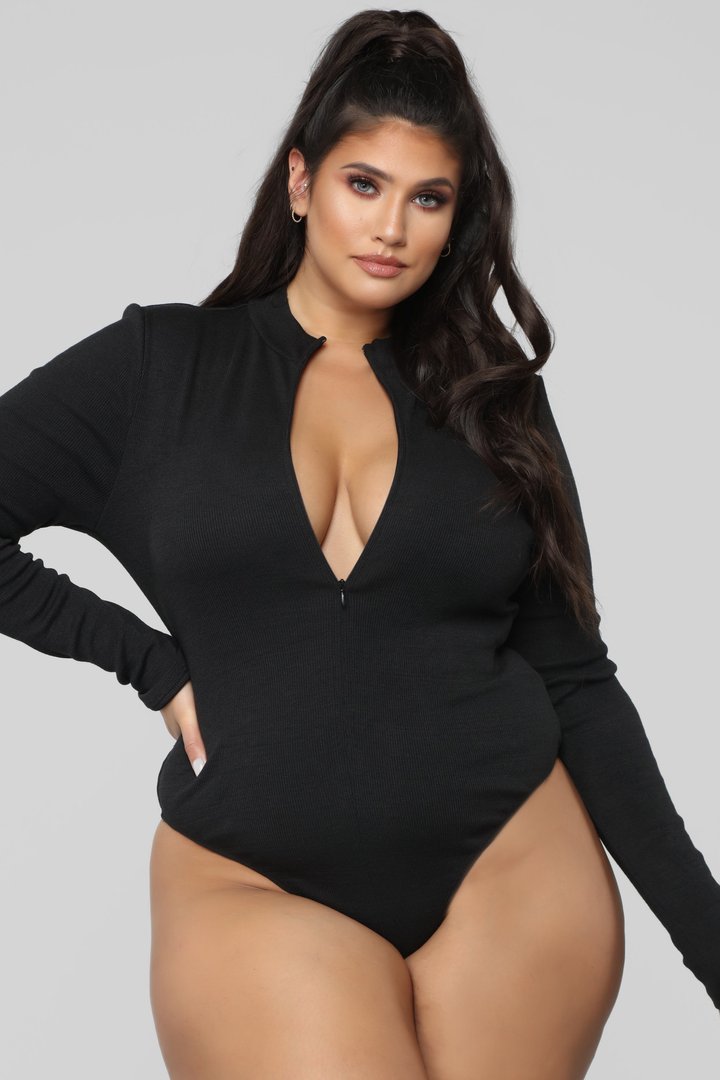 Grind Time Beyond Long Sleeve Bodysuit - Black