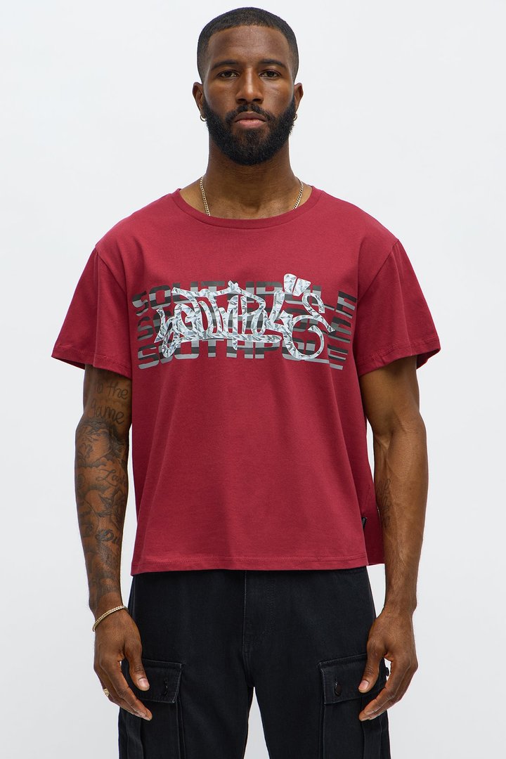 Southpole Signature Short Sleeve Tee - Red