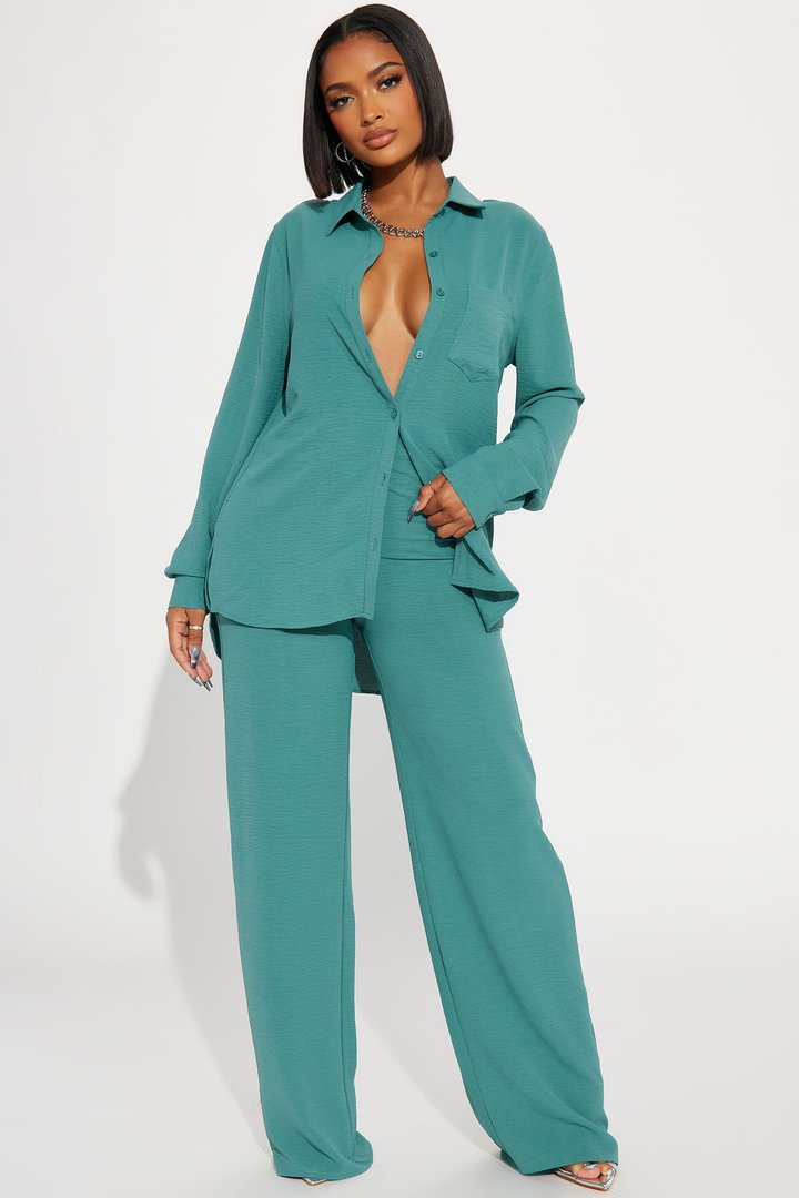 Makenzie Pant Set - Green