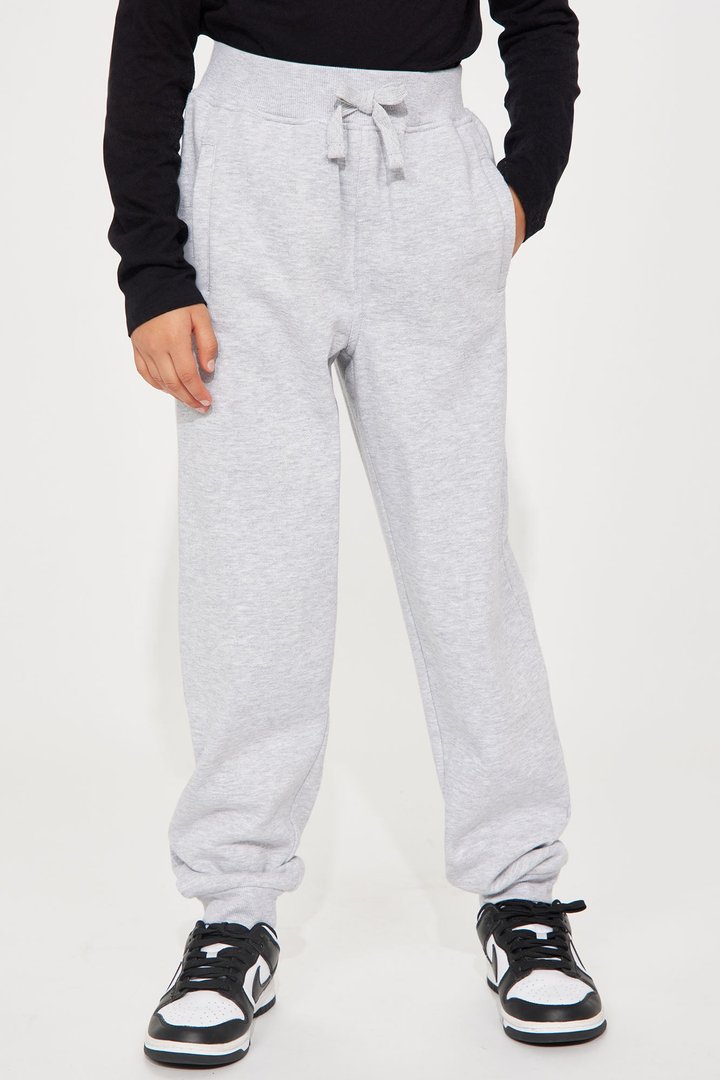 Mini Stole Your Toys Oversized Jogger - Heather Grey