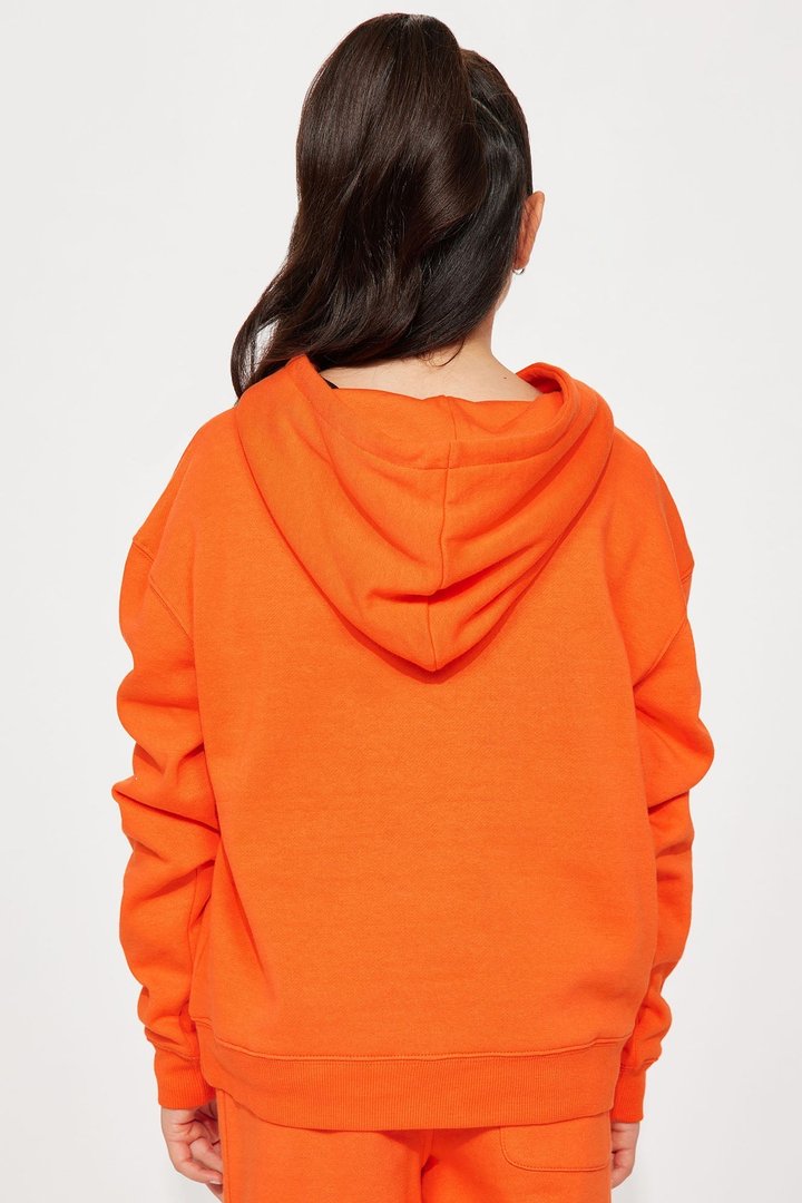 Mini Stole Your Toys Oversized Hoodie - Orange