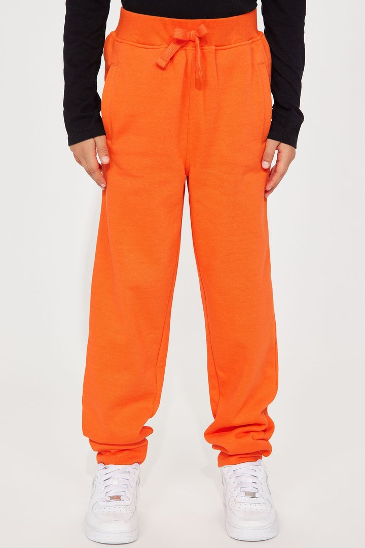 Mini Stole Your Toys Oversized Jogger - Orange