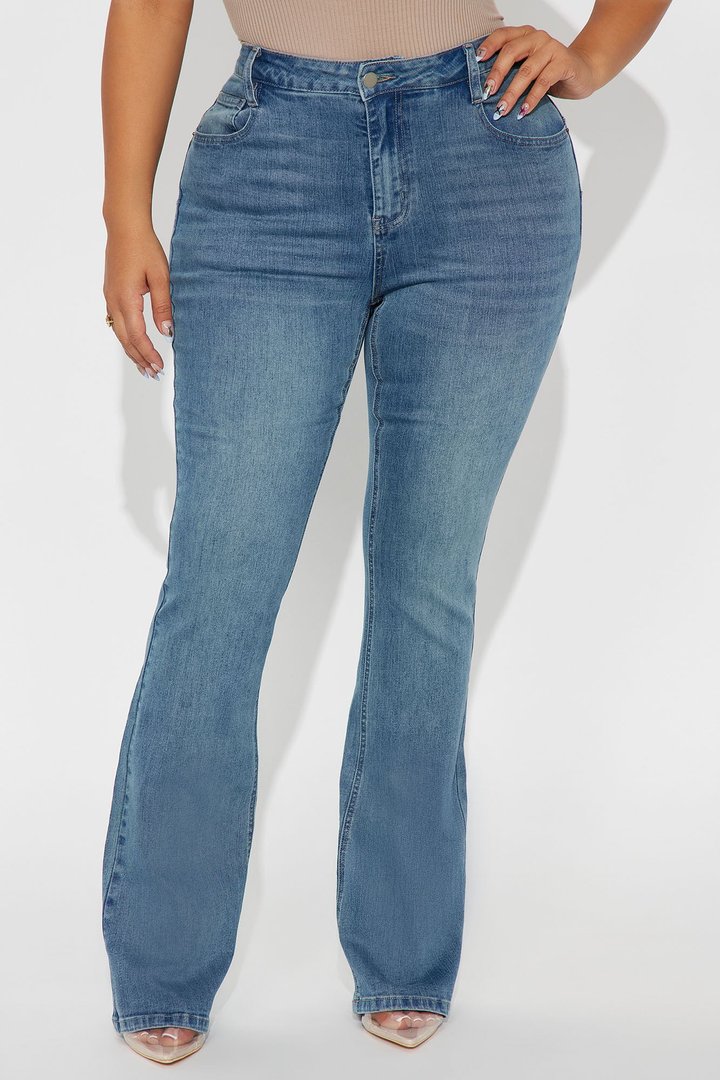 Maddy Mid Rise Sculpt Bootcut Jeans - Vintage Wash