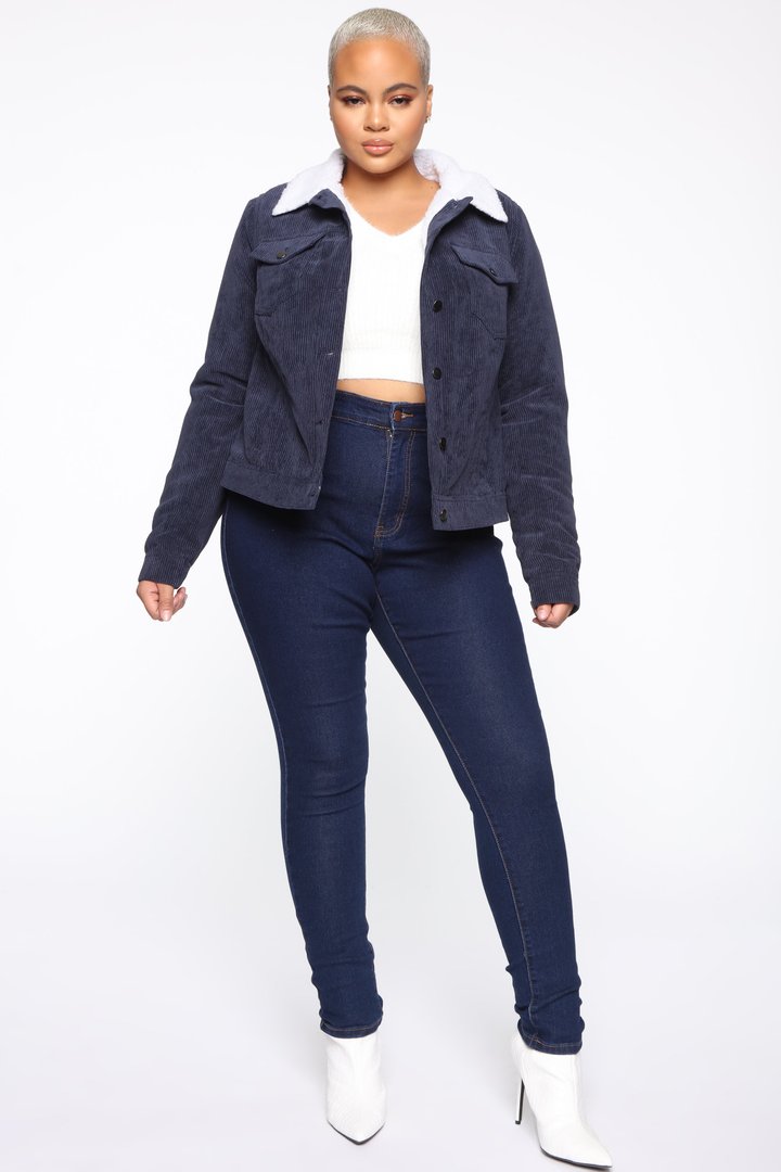 Enjoy The Ride Jacket - Navy/combo