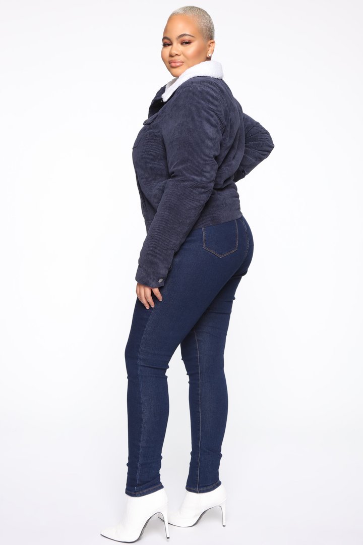 Enjoy The Ride Jacket - Navy/combo