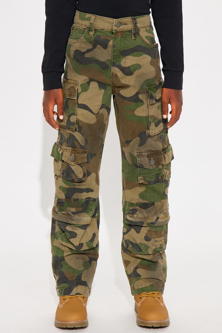 Mini Baggy Bust That Mission Cargo Pant - Camouflage