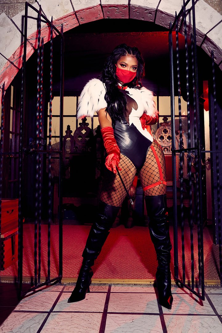 Keep It Cruel 5 Piece Costume Set - Black/White