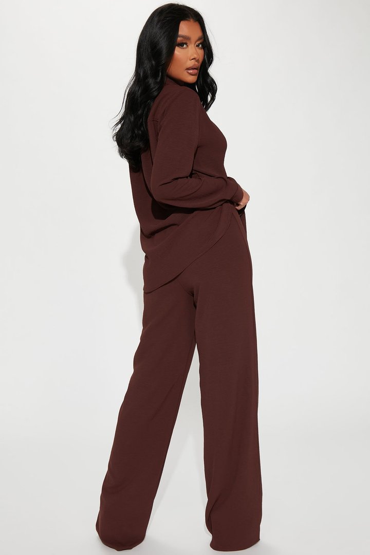 Makenzie Pant Set - Brown