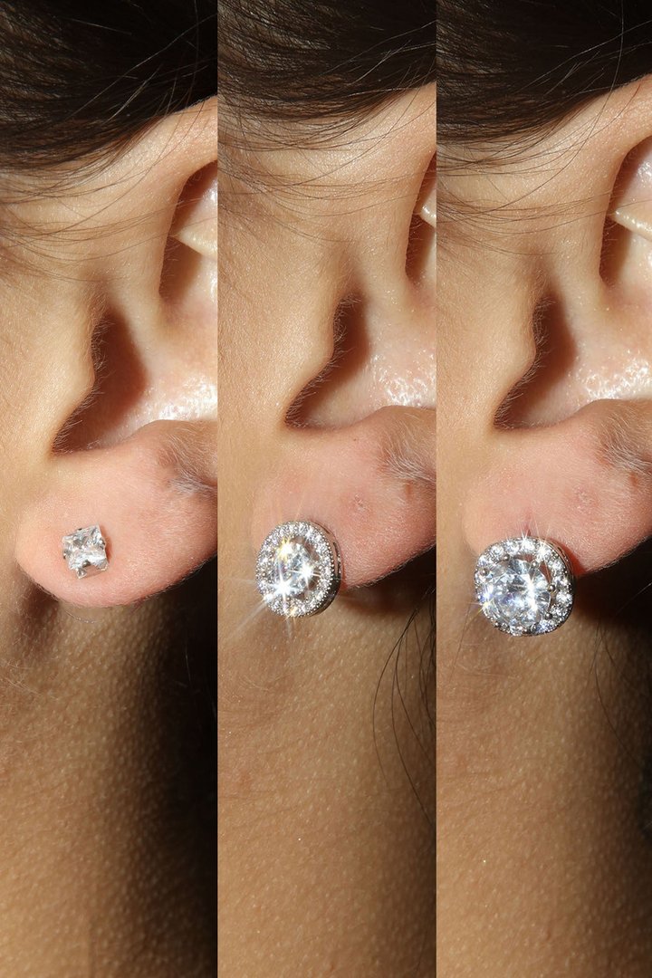 Gonna Be Different Earring Set - Silver