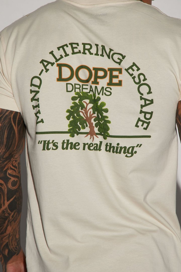 Dope Dreams Short Sleeve Tee - Off White