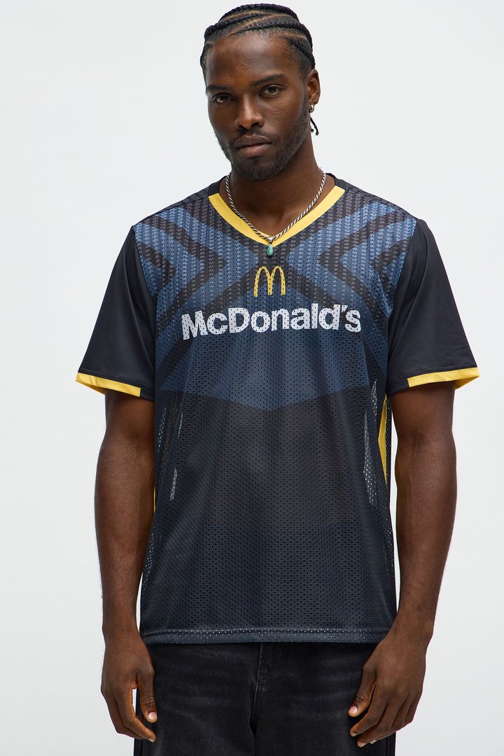 McDonalds Relaxed 80 Jersey Tee - Black