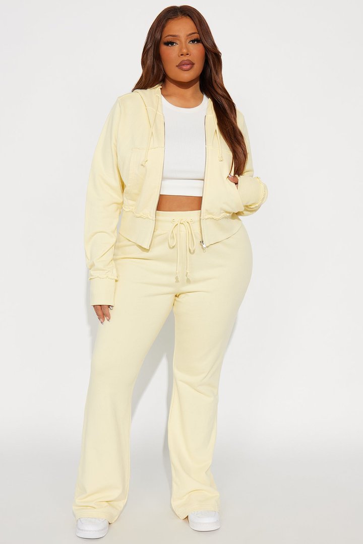 Mellow Moves Pant Set - Yellow