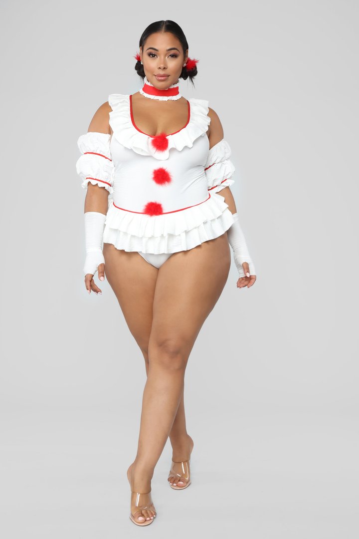 Let's Play Game 5 Piece Costume Set - White