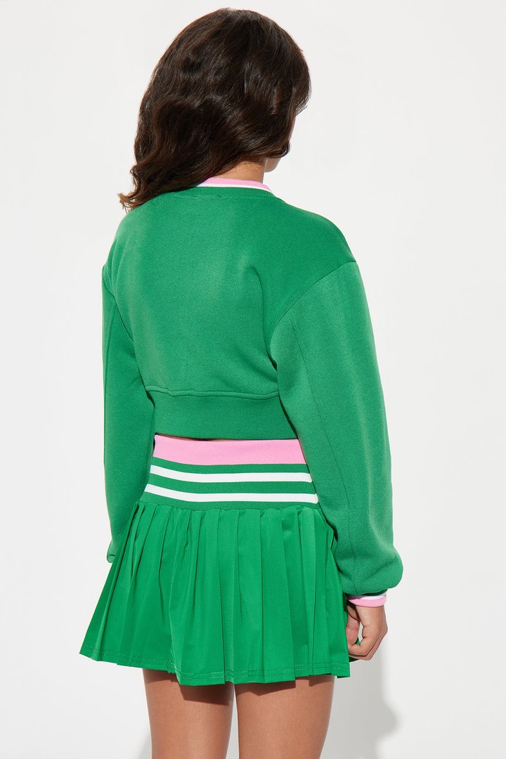 Mini Brooklyn New York Skirt Set - Green/combo