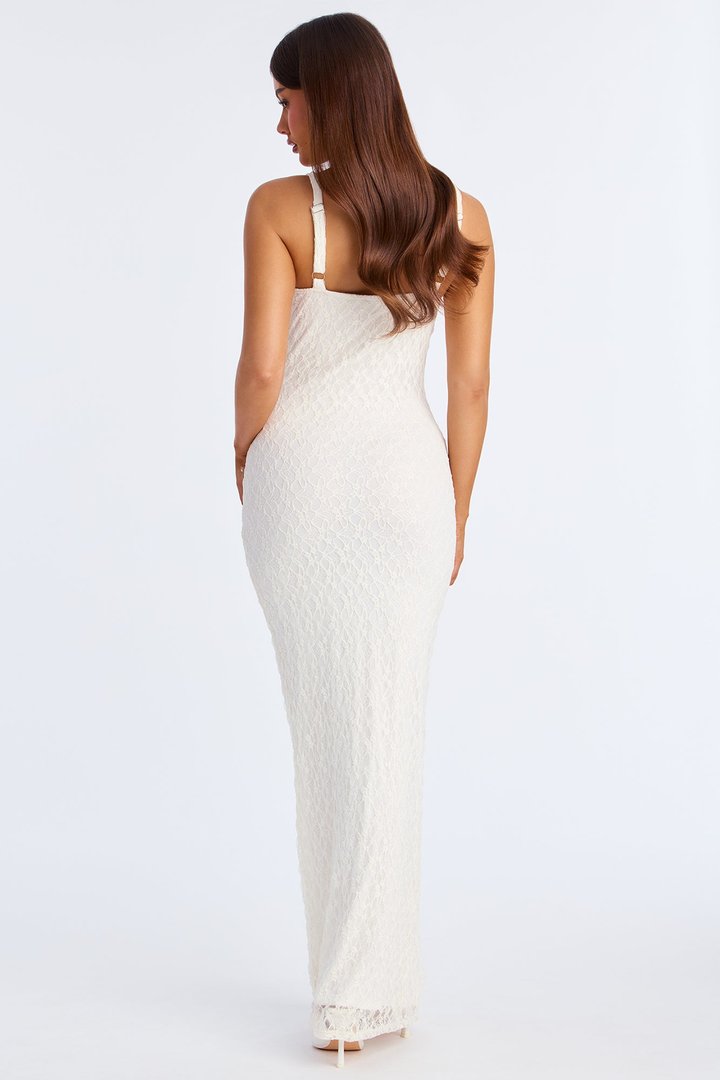 Cleo Lace Maxi Dress - Ivory