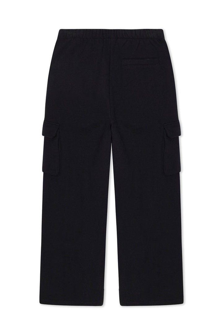 410 Baggy Cargo Sweatpants - Black