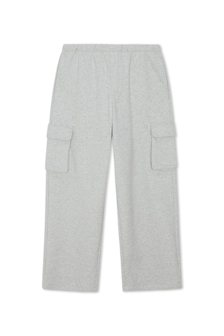 410 Baggy Cargo Sweatpants - Heather Grey
