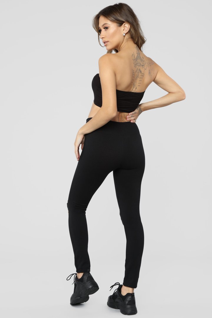 Take Your Mind Off Leggings - Black