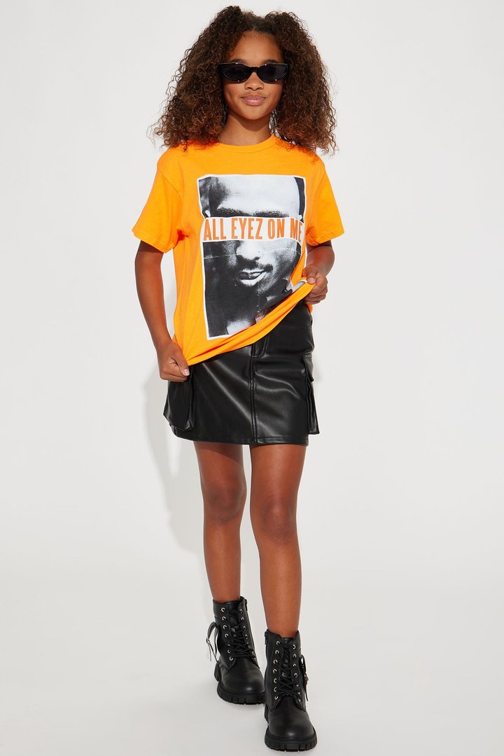 Mini All Eyes On Me Top - Orange
