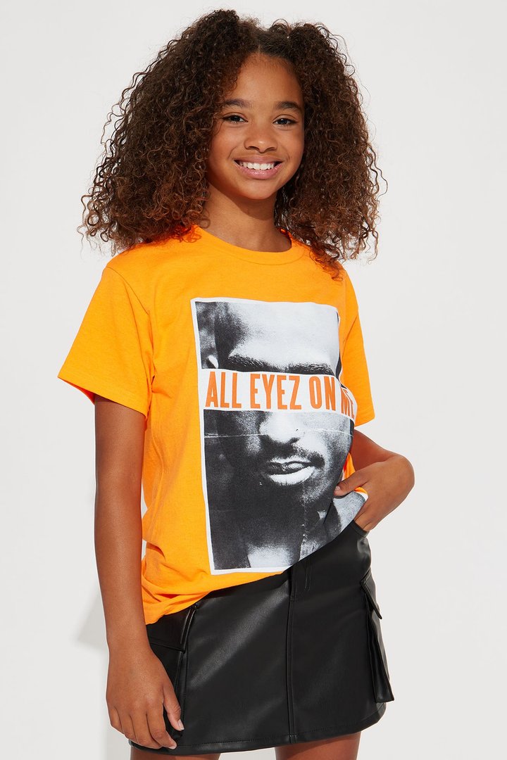 Mini All Eyes On Me Top - Orange