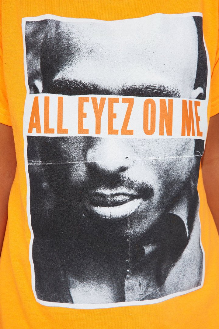 Mini All Eyes On Me Top - Orange