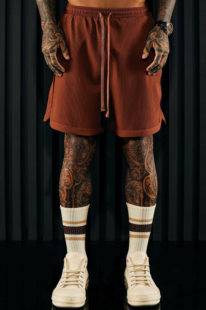 Show Up Basketball Short - Chocolate