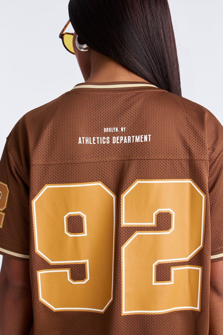 NYC 92 Touchdown Jersey - Brown