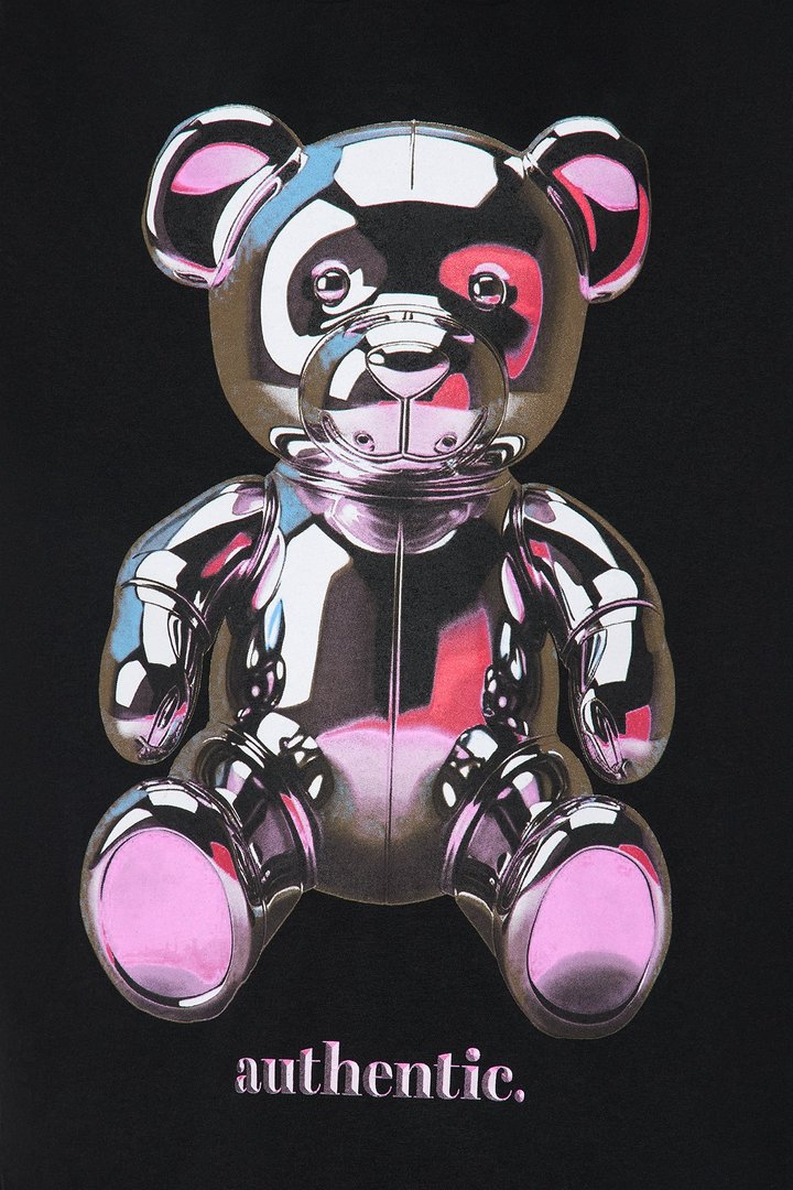 Mini Authentic Bear Tshirt - Black