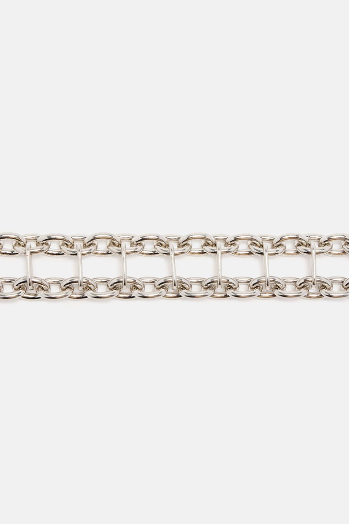 Chains For Me Choker - Silver