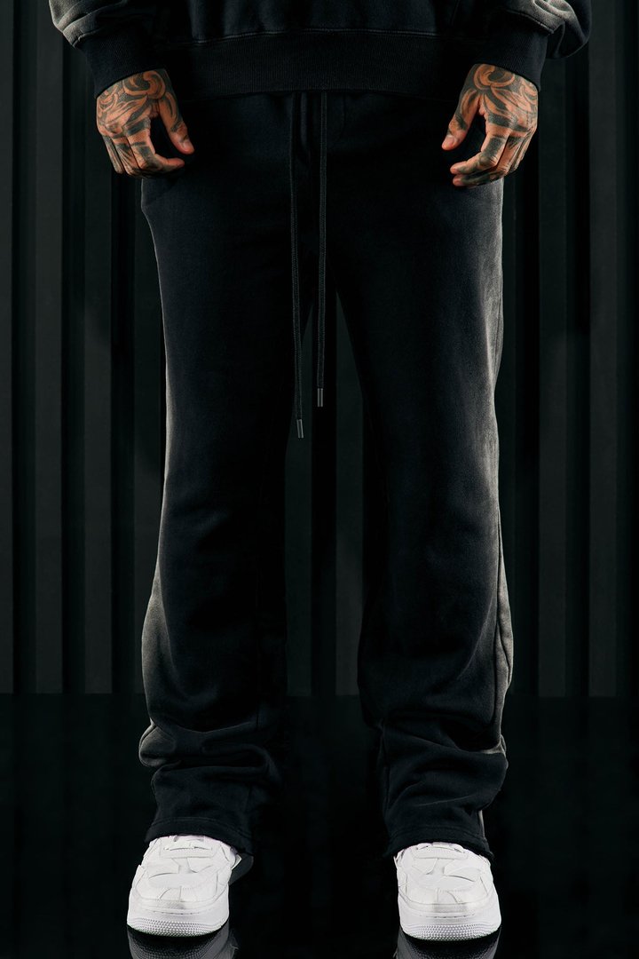 Tayson All You Flared Sweatpants - Black