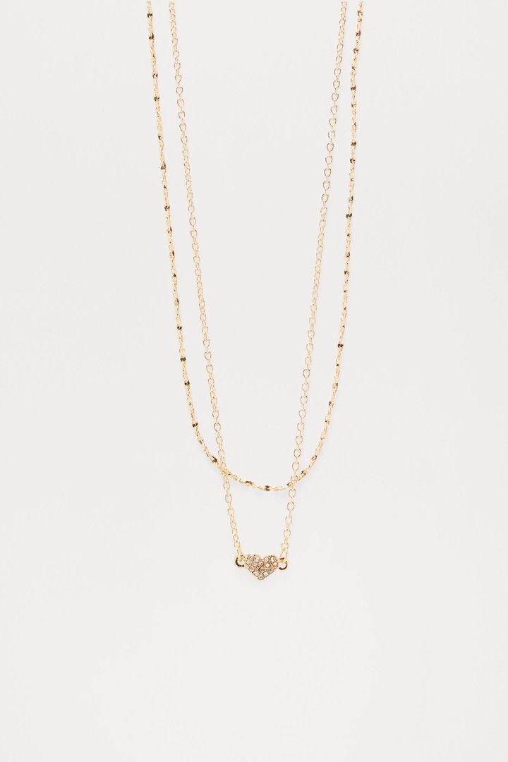 Ella Emerald Necklace - Gold