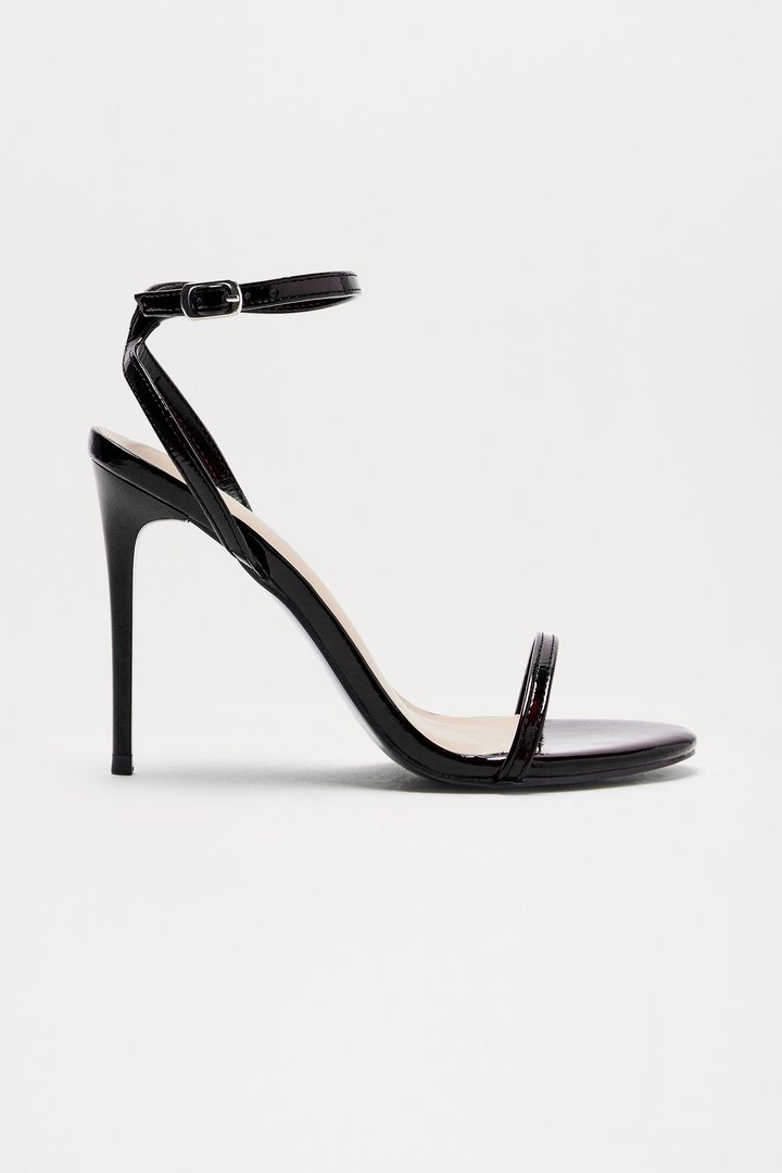 Randi Patent Heels - Black