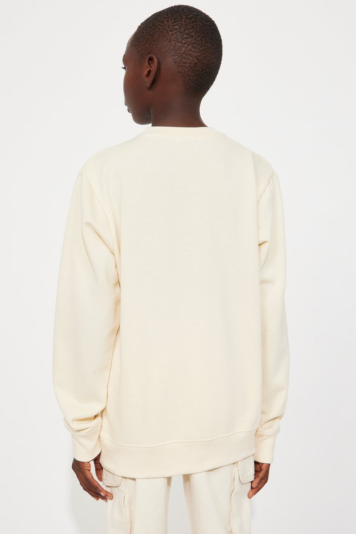 Mini Radical At Most Fleece Sweatshirt - Sand