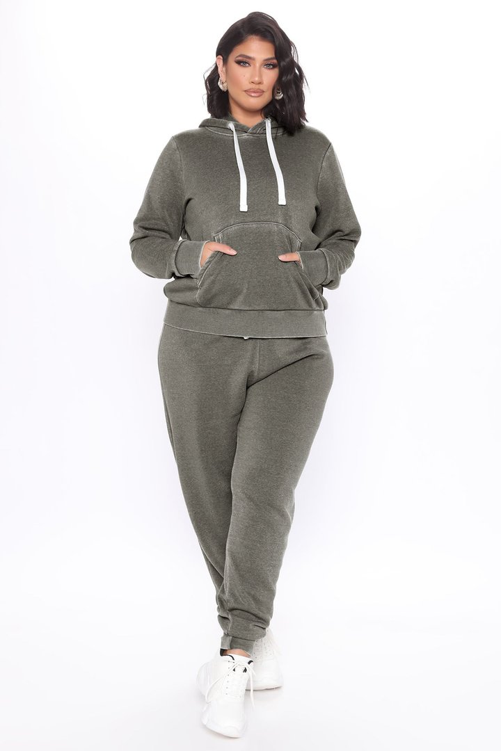 Sweet Dreams Mineral Wash Hoodie - Heather Grey