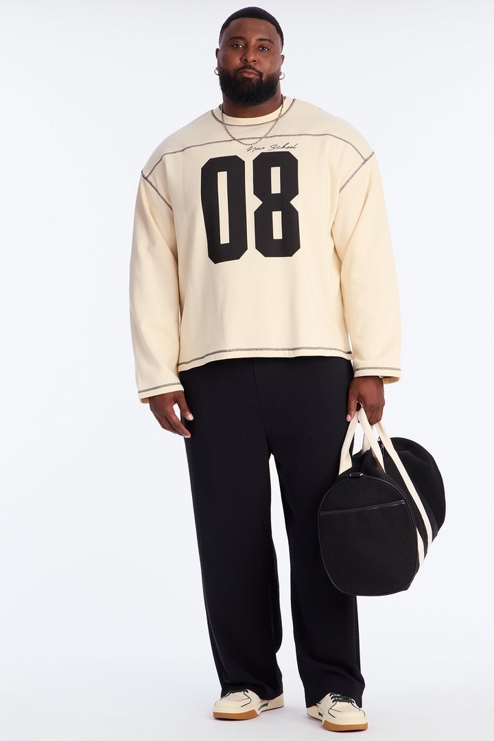 Crazy 8 Crewneck Sweatshirt - Cream