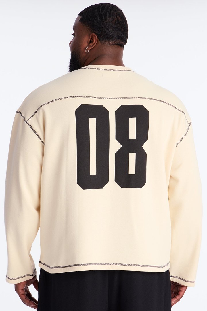 Crazy 8 Crewneck Sweatshirt - Cream