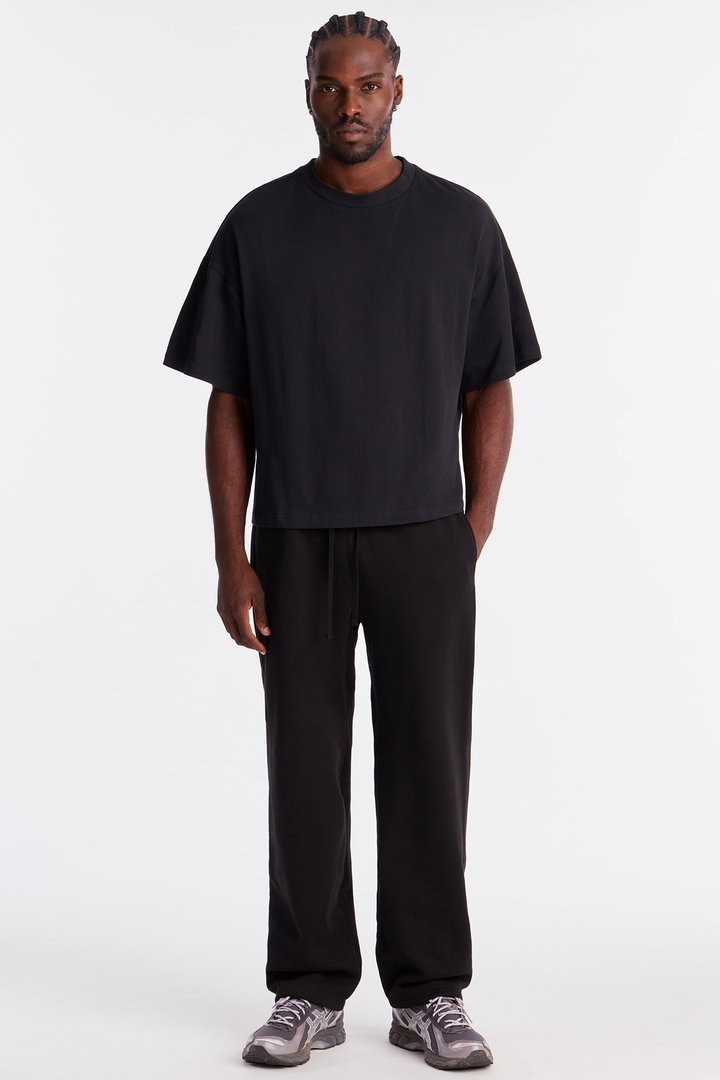 Boxy Heavyweight Tee 240GSM - Black