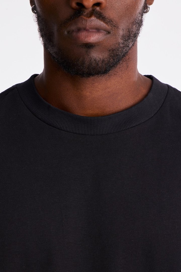 Boxy Heavyweight Tee 240GSM - Black