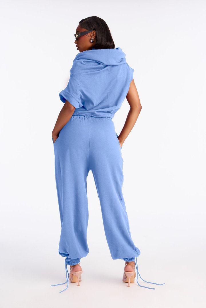 Alexa Jogger Pant Set - Periwinkle