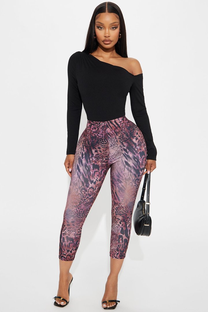 Carolina Off Shoulder Bodysuit - Black