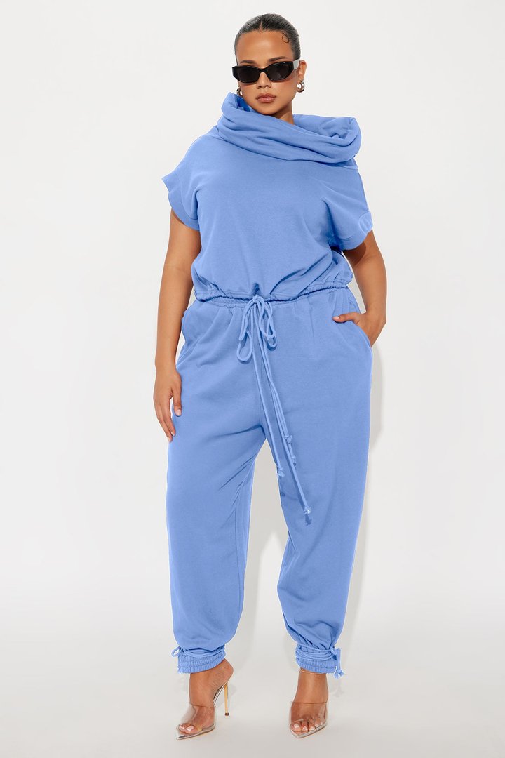 Alexa Jogger Pant Set - Periwinkle