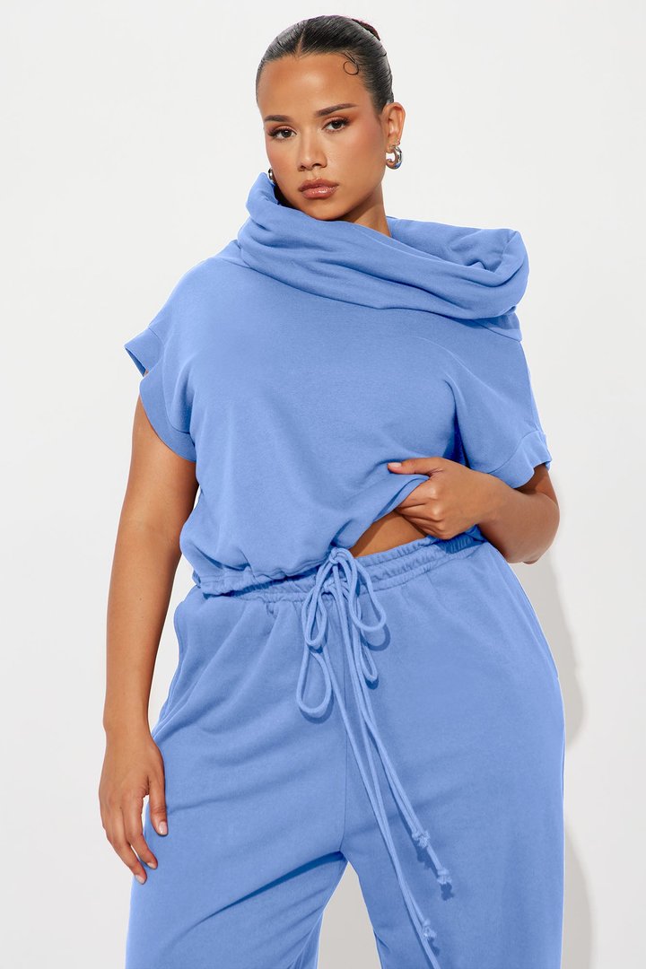 Alexa Jogger Pant Set - Periwinkle