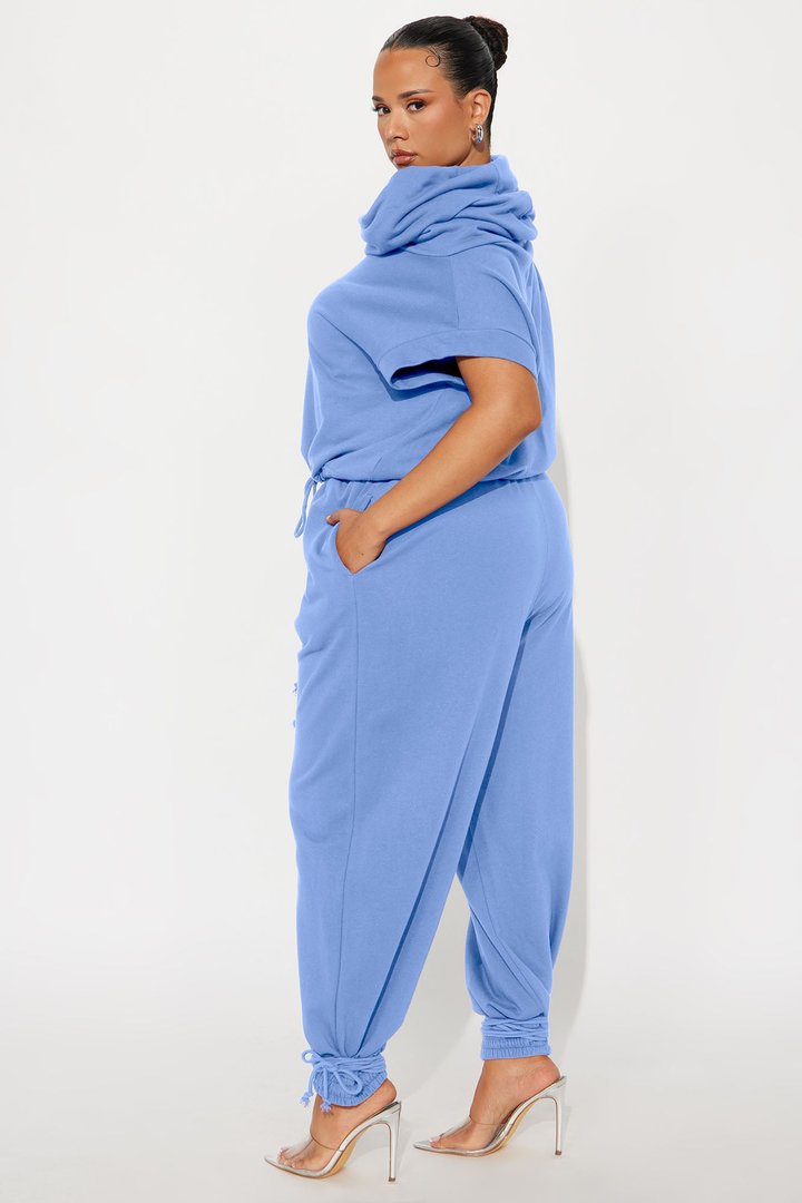 Alexa Jogger Pant Set - Periwinkle