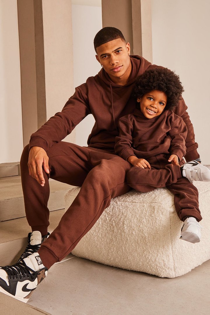 Mini Stole Your Toys Oversized Hoodie - Chocolate