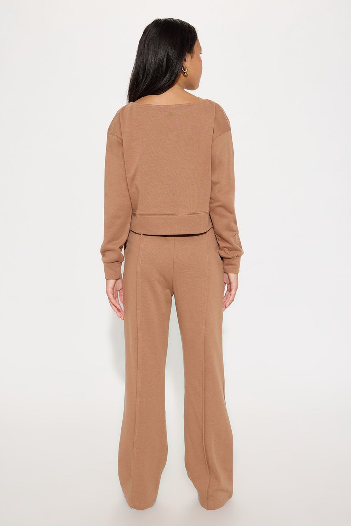 Mini Easy Going Pant Set - Taupe