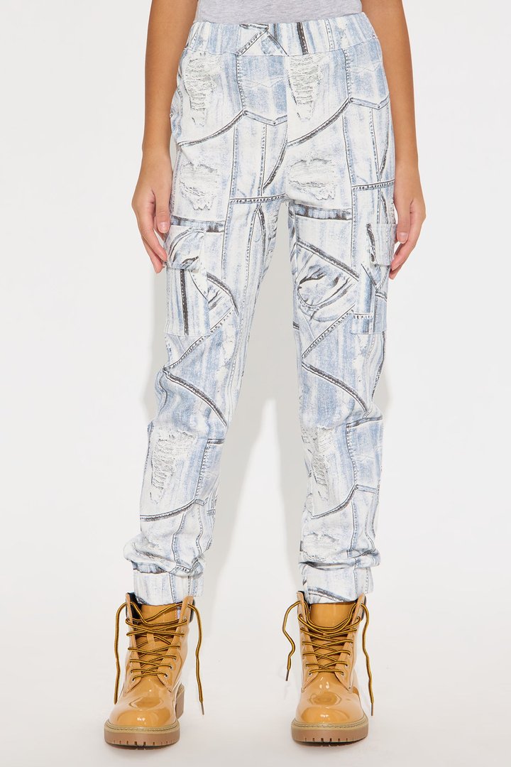 Mini Can't Compare Pants - Blue/combo