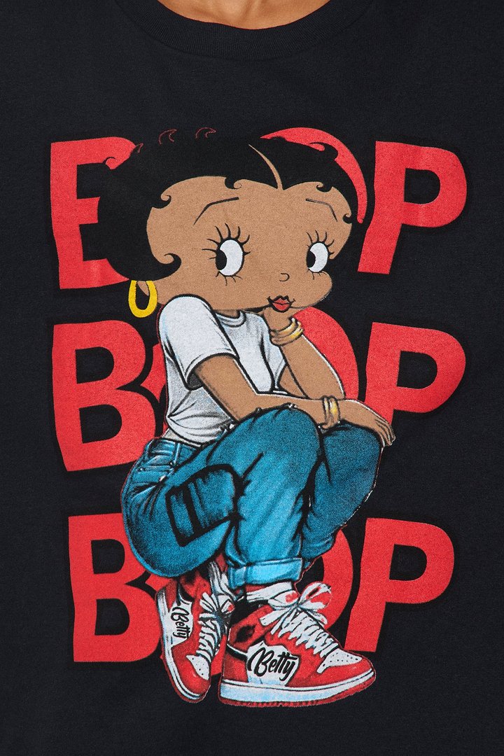 Mini So Fresh Betty Boop Short Sleeve Tee - Black