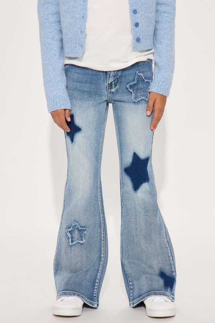 Mini Big Dreams Flare Jeans - Vintage Blue Wash