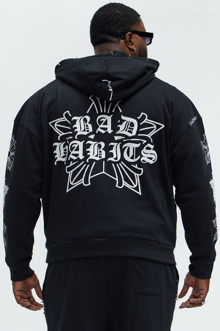 Stars Align Hoodie - Black